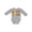 AC-Heather Grey, variant on 1865 Juneteenth Boys or Girls Long Sleeve Baby Bodysuit
