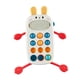 thumbnail image 4 of Juguete Interactivo Con Cuerda Para Tirar Del Teléfono, Juguete De Prensa Para Bebés De 3 A 6 Meses, Juguete De Viaje, Conejo, 4 of 9