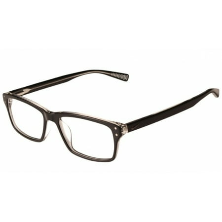 Nike Men's Eyeglasses 7242 001 Black Crystal Full Rim Optical Frame
