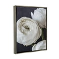 thumbnail image 4 of Stupell Industries Budding Ranunculus Flower Blooming Close Up Petals Photograph Luster Gray Floating Framed Canvas Print Wall Art, Design by Jennifer Rigsby, 4 of 5