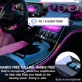 thumbnail image 2 of Minitransmisor/Receptor USB Bluetooth 5.4 T65 para Coche con Pantalla LED y Manos ., 2 of 5