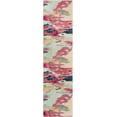thumbnail image 3 of Unique Loom Estrella Collection Area Rug - Laurnell (2' 7" x 10' Runner Pink/Orange), 3 of 7