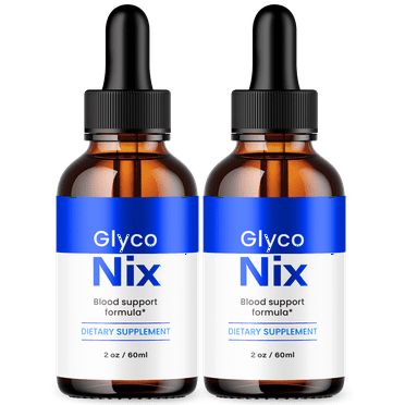 Glyco Nix Advanced Formula Drops Natural Support Supplement 60 Servings