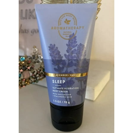 Bath And Body Works Aromatherapy Sleep Lavender Vanilla Body Cream 2.5 oz