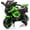 Green, variant on Trilenars 6V Motorcycle, Electric Ride On Car Toy with Training Wheels, Working Headlight, Horn & Music, Battery PoweRed Ride On Motorcycle Toy for Ages 3-6,White