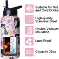thumbnail image 5 of 32 oz Corgi Water Bottle Cute Dog Tumbler Corgi Gifts Insulated Water bottle with Straws and Flip Lid Stainless Steel Dog Travel Cup, 5 of 6