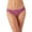 Raspberry, variant on B.tempt’d by Wacoal Women’s b.Bare Hi Waist Thong, Haute Red, X-Large