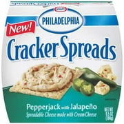 Kraft Philadelphia: Spreadable Cheese Pepperjack W/Jalapeno Cracker Spreads, 6.5 oz