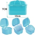 thumbnail image 4 of Denture Bath Box Cup - Complete Clean Care For Dentures White, 4 of 5