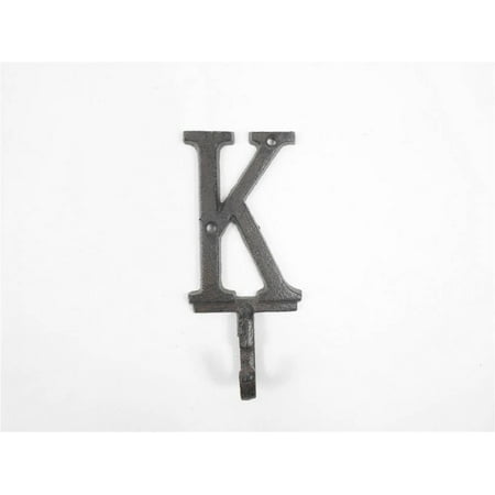 

Cast Iron Letter K Alphabet Wall Hook 6