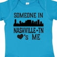 thumbnail image 4 of Inktastic Nashville Tennessee Someone Loves Me Skyline Boys or Girls Baby Bodysuit, 4 of 5