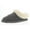 Grey, variant on Fireside by Dearfoams Women's Adelaide Genuine Shearling Clog Slipper