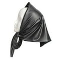 thumbnail image 6 of Yokua Soft Faux Leather Triangle Scarf Womens Headscarf Covering Headwraps Bandana, 6 of 6