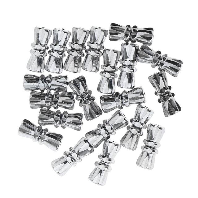 20pcs Charm Clasps Hooks Screw Connector Findings DIY Jewelry Making , 2, as described 2