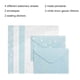 thumbnail image 2 of 1 juego que incluye papel de carta y sobre. Papel de carta: 25 cm * 17,6 cm, sobre: 18 cm * 13 cm., 2 of 5