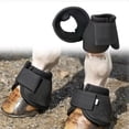 thumbnail image 4 of AJZIOJIRO Horse Bell Boots 2PCS Horse Boots,Durable and Long-Lasting Protection for Horses, Heavy-Duty, Shock-Absorbing, And Tear-Resistant Secure Fit, 4 of 6