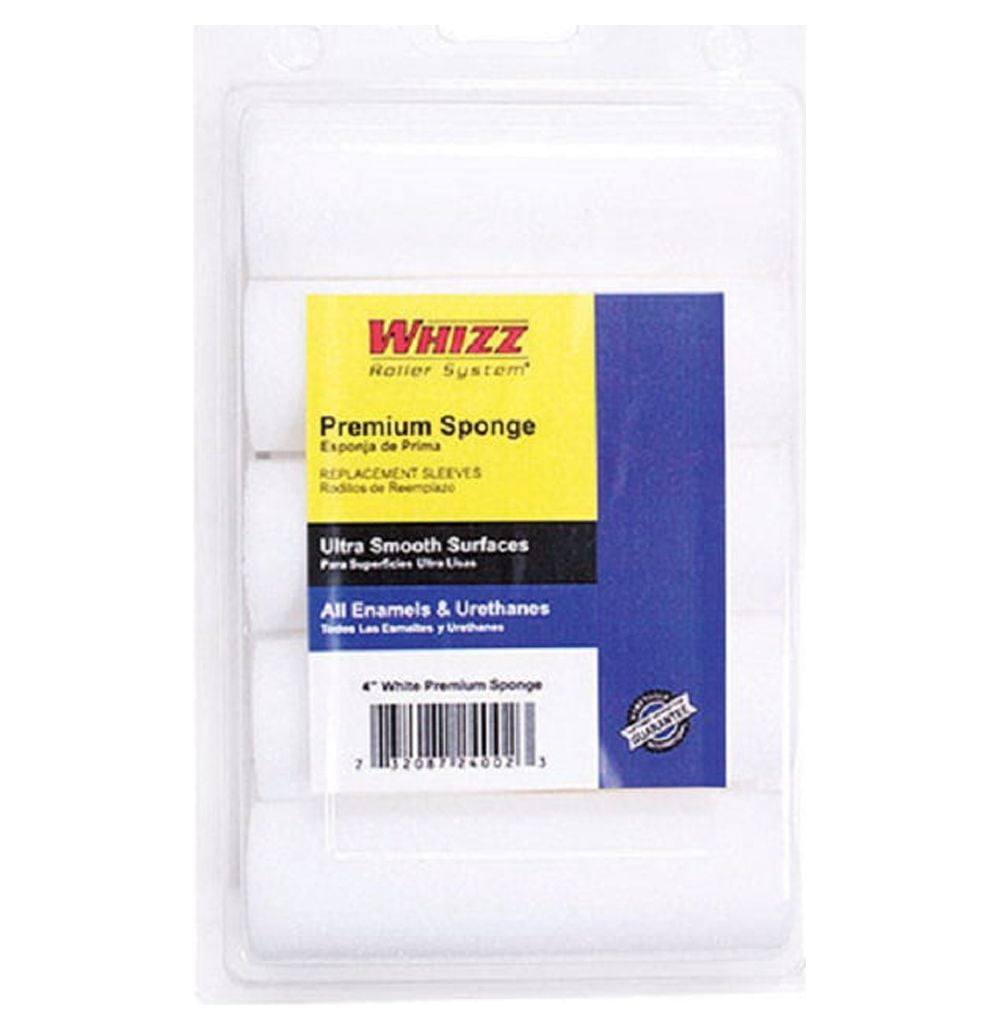 Whizz Sponge 1/2 in. x 4 in. W Mini Paint Roller Cover 10 pk