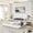 Beige, variant on New King Size Modern Storage Platform Bed Frame, Glossy Velvet Headboard with Side Bookcases & Drawer, Mattress Excluded-Beige