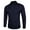 Blue, variant on fartey Men's Plus Size Dress Shirt Slim Fitted Button Down Business T-Shirts Lightweight Soft Long Sleeved Tops Casual Classic Lapel Formal Work Shirts, S-5XL