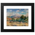 thumbnail image 2 of Pierre-Auguste Renoir 17x15 Black Modern Framed Museum Art Print Titled - Sainte-Victoire Mountain (Landscape) (1889), 2 of 5