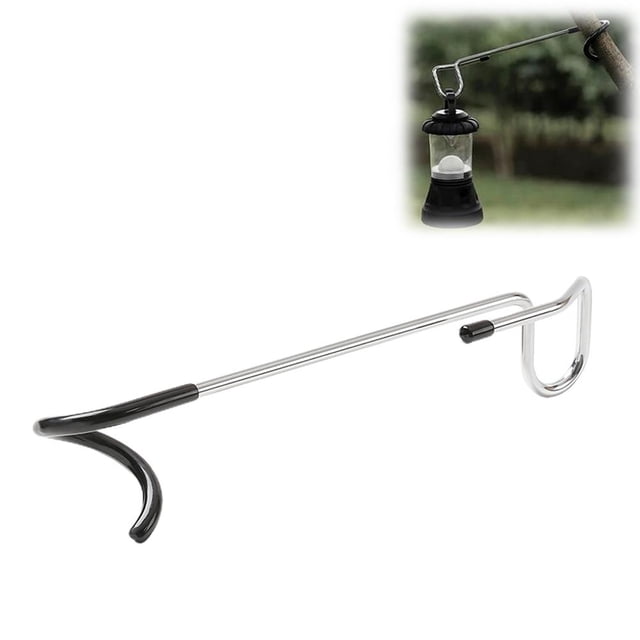 Colgador De Gancho De Linterna Para Acampar, Colgador De Lámpara De Linterna Para Exteriores Para Poste De Tienda, Gancho Colgante Para Pescar, Acampar Y Viajar qarigey OD016431-05