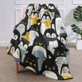 thumbnail image 2 of Penguin Blanket,Cute Animal Flannel Throw Blankets,Soft Warm Lightweight Cozy Plush Cartoon Throws for Bedroom Sofa Home Decor Gifts for Women Girls 50"x60", 2 of 6