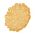 thumbnail image 1 of Snack Tray, Metal Material Anti Corrosion Retro Pattern Smoother Surfaces Gold Fruit Bowl  for Wedding, 1 of 7