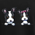 thumbnail image 3 of CafePress - Kiniart Boston Terrier Women's Dark Pajamas - Women's Short Sleeve Print T-Shirt and Pants Dark Cotton Pajama Set, 3 of 7
