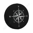 thumbnail image 1 of Compass Print Spare Tire Cover Weatherproof Dust-proof Wheel Cover For Jeep Wrangler Fjtrailer Rv Suv Truck 14 15 16 17 Inch, 1 of 5