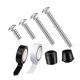 thumbnail image 1 of Color Guard Weight Anchor Ajuste de de servicio pesado Capa de Pole Protector Desgaste Resistente Servido 2 PCS Cinta de guardia, 1 of 8