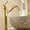Gold, variant on Vintage Sink Faucet Bathroom, 360° Swivel Bathroom Sink Faucet, Antique Brass, Single Handle Bathroom Faucet, Cold/Hot Water Basin Tap High, Gold