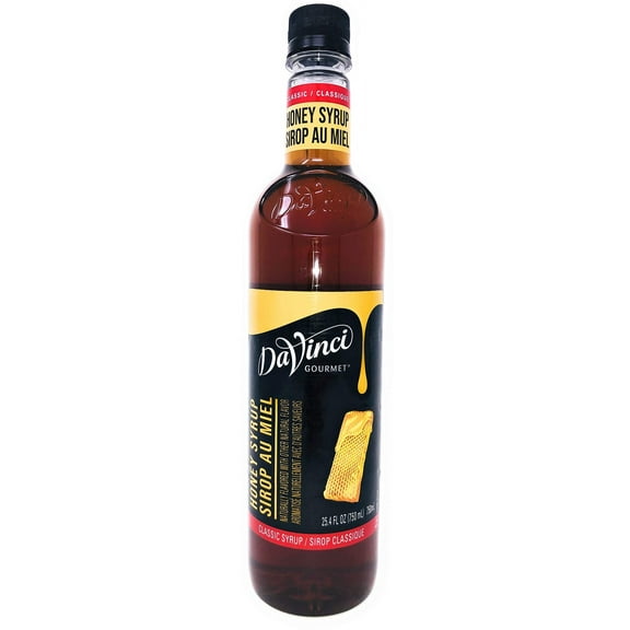 Davinci Gourmet Classic Honey Flavoring Syrup, 750 Ml Plastic Bottle
