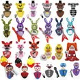 thumbnail image 3 of Dibujos animados FNAFWM6074 Five Nights At Freddy's Bloques de construcción Ladrillos Muñecas Mini Figuras de acción de juguete para ensamblar Bonnie Bear Regalo de vacaciones, 3 of 5