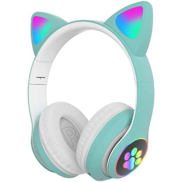 Gaming Headset, Stereo Gaming Headset Cute Cat Ear Headphones with