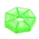 thumbnail image 1 of Kearding Paquete de 2 pastilleros, 7 rejillas de almacenamiento, pastillas diarias, tableta, dispensador de dulces, caja organizadora portátil de viaje Almacenamiento y organización del hogar Verde Kearding HA003873-04, 1 of 1