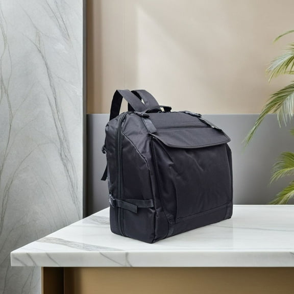 Masteelf Accordion Bag Compatible for 48/60/72 Bass Musical Instrument Storage Case Accordion Carry Bag for Musicians Accordion Gig Bag with Pockets Accessories Black