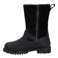 thumbnail image 3 of Hunter Womens Ness Full Grain Leather Biker Boots, 3 of 6