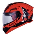 thumbnail image 1 of Casco Roda Booster Rojo Mate Sun Mica Humo S Abatible Svs rojo L, 1 of 6