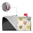 thumbnail image 5 of Balery Heart Polka Dot Mailbox Cover - Standard Size-21x18 in, 5 of 9