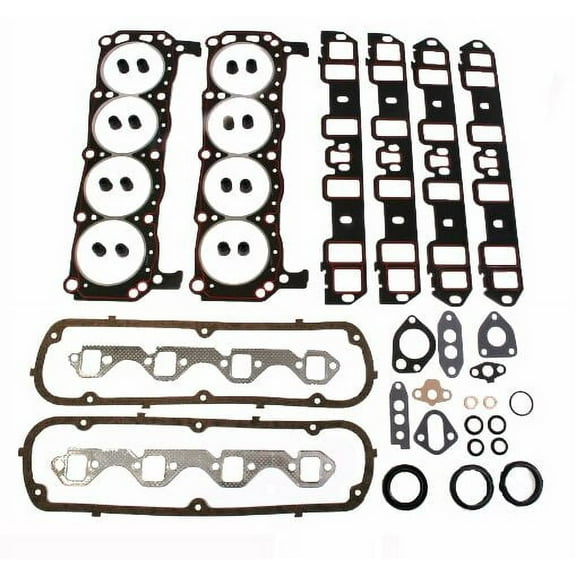 Full Gasket Set for 63-83 Ford 260 289 302 347 V8 with 2-Piece Rear Main Seal