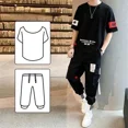 thumbnail image 3 of Chándal Alfabeto Trajes Deportivos Gris Top Jogging Ropa De Hombre Ropa Deportiva Pantalones Conjuntos 2024 Tendencia Camiseta Hombre Alta Calidad Barato, 3 of 5