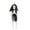 Red, variant on Halloween Skeleton Decor Gothic Style Skull Bride Groom Simulated Mr. and Mrs. Skeleton Hanging Decorations for Halloween Party