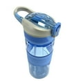 thumbnail image 3 of Blue Sports Straw Water Bottle Reusable Portable Gym Cycling Straw Drink Bottle, 3 of 3