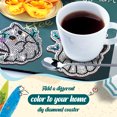 thumbnail image 3 of Posavasos Con para Manualidades Kit 8/10 Piezas Soporte Halloween Gato Otoño Cacao Caliente Natividad Muñeco Nieve Adultos Y Suministros Regalo Principiantes, 3 of 8