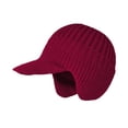 thumbnail image 4 of Gorro de punto con orejeras para motociclista, gorra de béisbol para ciclismo al aire libre, para hombres y mujeres Rojo, 4 of 8
