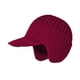 thumbnail image 4 of Gorro de invierno para hombre, con protección para las orejas, cálido gorro de punto para deportes y ciclismo. Rojo, 4 of 8