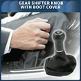 thumbnail image 3 of Unique Bargains Gear Shifter Knob with Cover 5 Speed Manual Stick Shifter Knob for VW Golf II 1983-1992 Plastic Black, 3 of 6