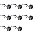 thumbnail image 1 of 8X NEMA 11 28 Motor Paso A Paso Híbrido 1.8 Grados 2 Fases 4 Cables Motor Paso A Paso de 32 mm para Enrutador CNC, 1 of 5