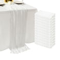 thumbnail image 1 of Tapete de mesa Seveups, 12 unidades, color blanco, 55 x 300 cm, poliéster, 1 of 8