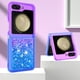 thumbnail image 5 of Funda para Samsung Galaxy Z Flip 6 5G Transparente con Brillos Carcasa Protectora Antigolpes con Glitter Brillante, 5 of 5